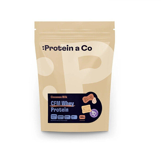 Protein a co CFM Whey Protein 80 - Cinnamon Milk 1 kg