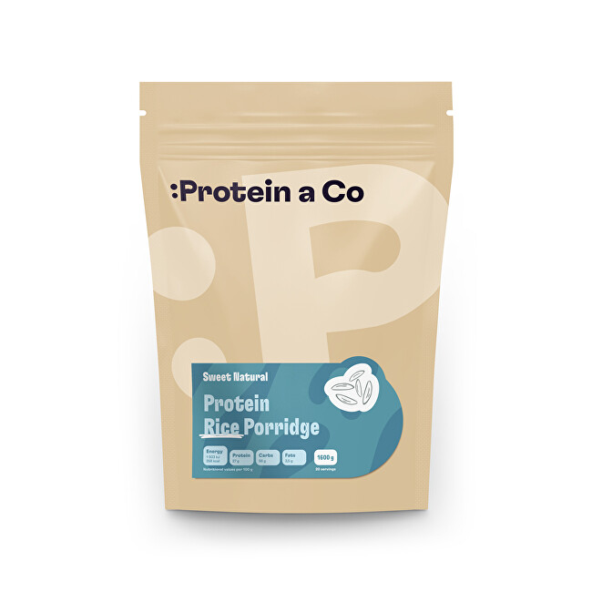 Proteinová rýžová kaše - Sweet natural 1 600 g