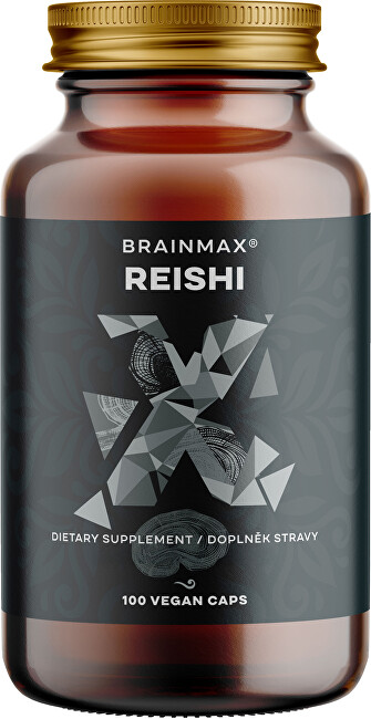 BrainMax Reishi 100 kapslí