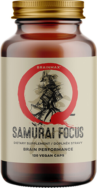 BrainMax Samurai Focus 120 kapslí