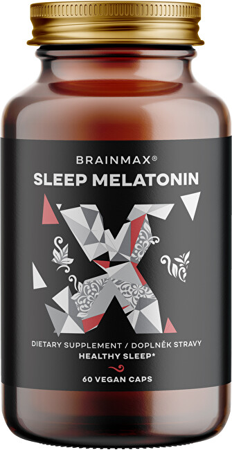 BrainMax Sleep Melatonin 60 kapslí