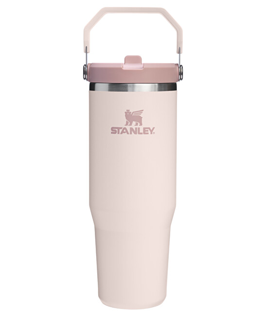 Stanley 1913 Termoláhev s integrovanou slámkou The IceFlow™ Tumbler 890 ml Rose Quartz
