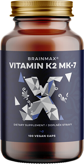 BrainMax Vitamin K2 jako MK7 100 kapslí