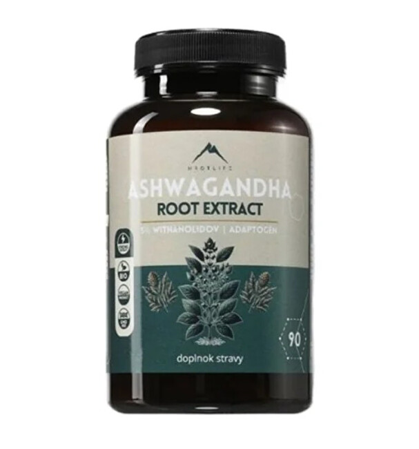 Hrotlife Ashwagandha 90 kapslí