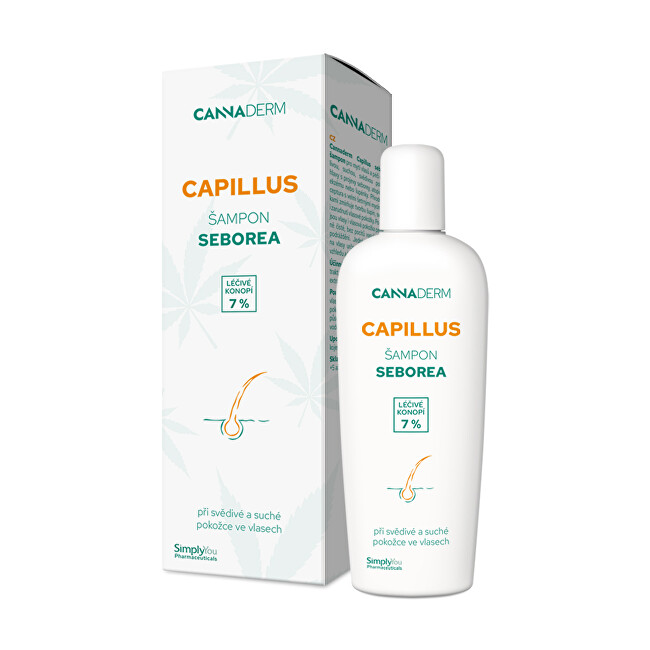 Cannaderm Capillus seborea šampón 150 ml