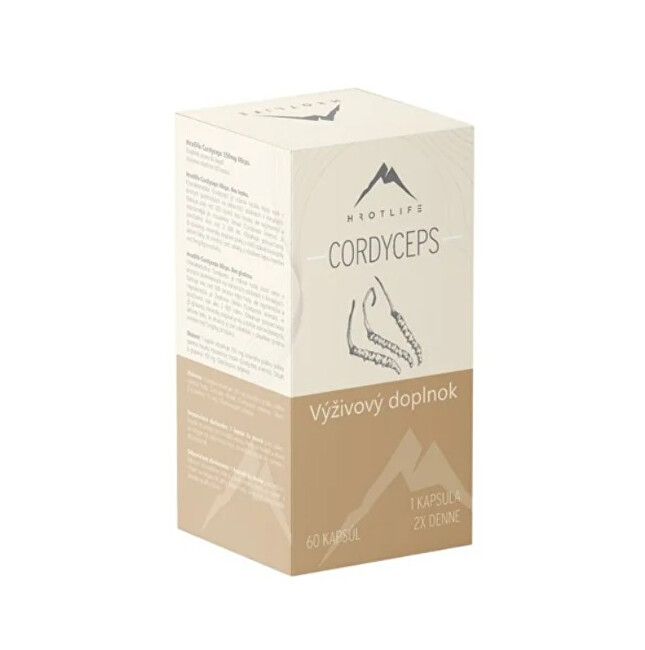 Hrotlife Cordyceps 60 kapslí