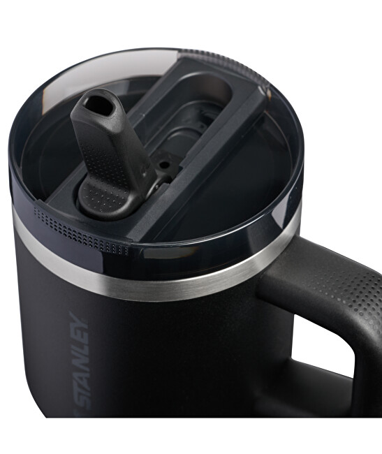 Stanley 1913 Nerezový termohrnek The Quencher Protour Flip Straw 600 ml Black 2.0 600 ml