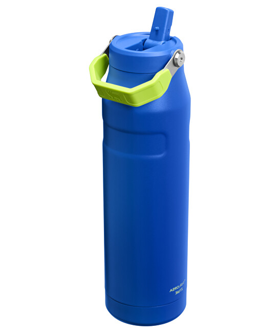 Stanley 1913 Termolahev The IceFlow™ Bottle Flip Straw 1100 ml Cobalt Chartreuse 1100 ml