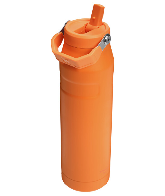 Stanley 1913 Termofľaša The IceFlow Bottle Flip Straw 1100 ml Goldenrod Coral 1100 ml