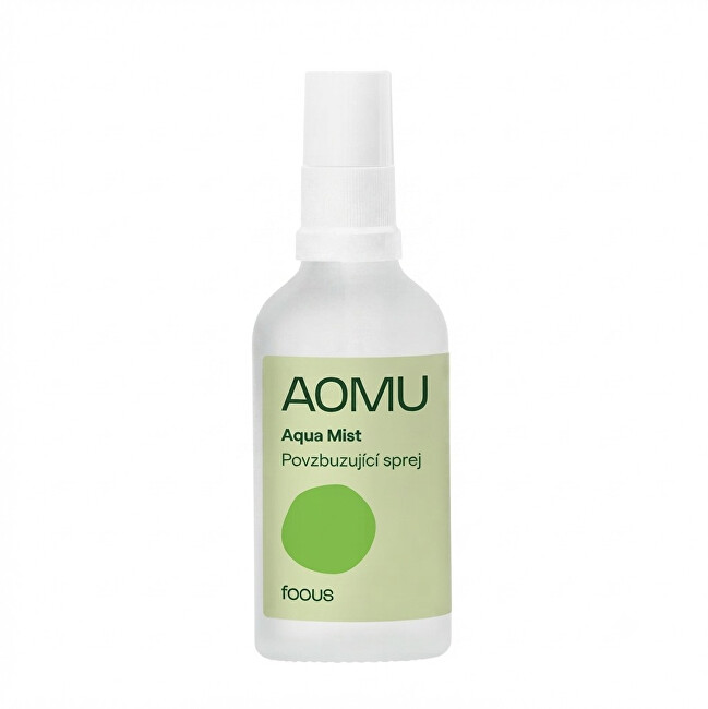 AOMU Focus Aqua Mist - Povzbuzující aromatická mlha 50 ml