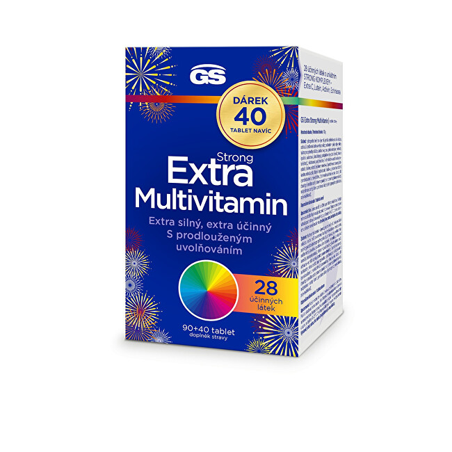 GreenSwan GS Extra Strong Multivitamín 90+40 tabliet ZADARMO