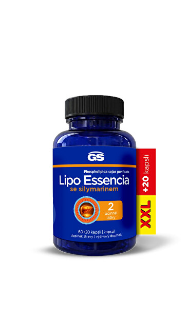 GreenSwan GS Lipo Essencia so silymarínom 60 + 20 kapsúl XXL