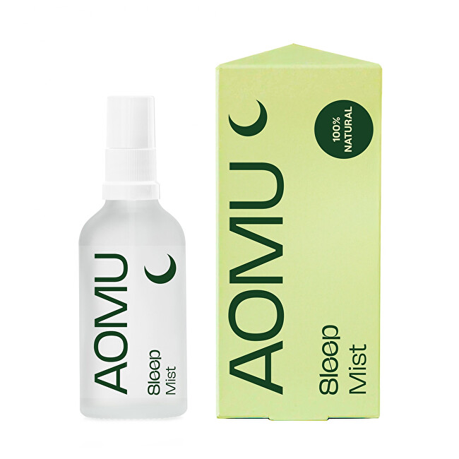 AOMU Sleep Pillow Mist - Prírodný sprej na vankúš pre pokojnejší a hlbší spánok