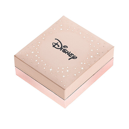 Slušivý stříbrný bicolor náhrdelník Mickey and Minnie Mouse N902594TL-18