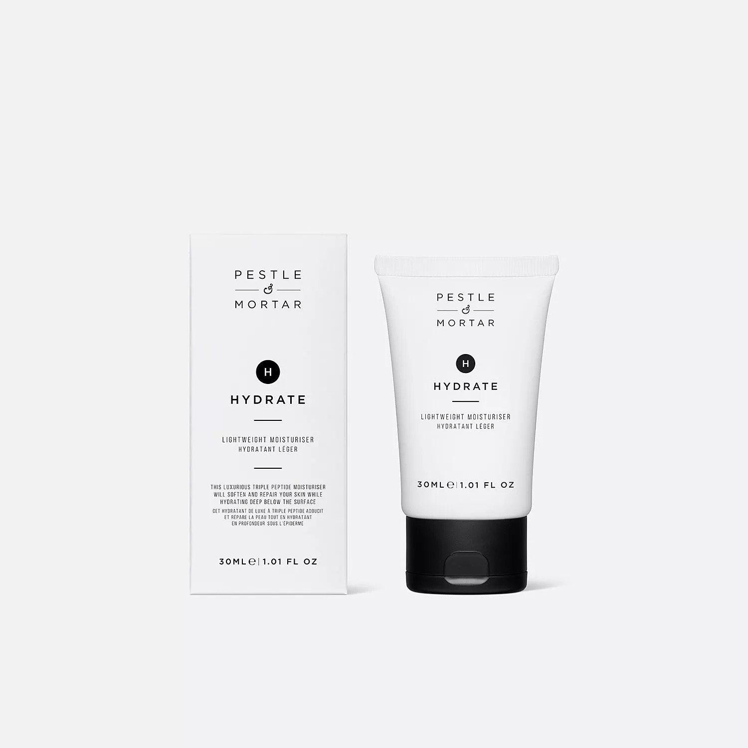 Pestle & Mortar Hydratační pleťový krém Hydrate (Lightweight Moisturiser) 30 ml
