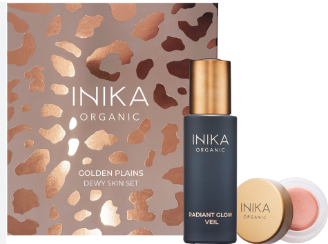 Inika Organic Dárková sada Golden Plains Dewy Skin Set