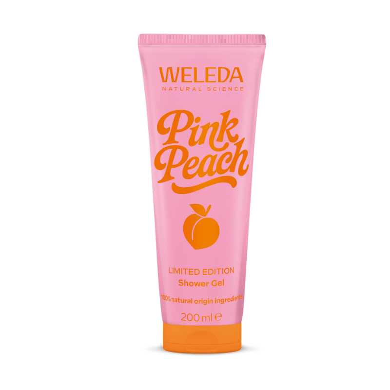 Weleda Gel de duș Pink Peach 200 ml
