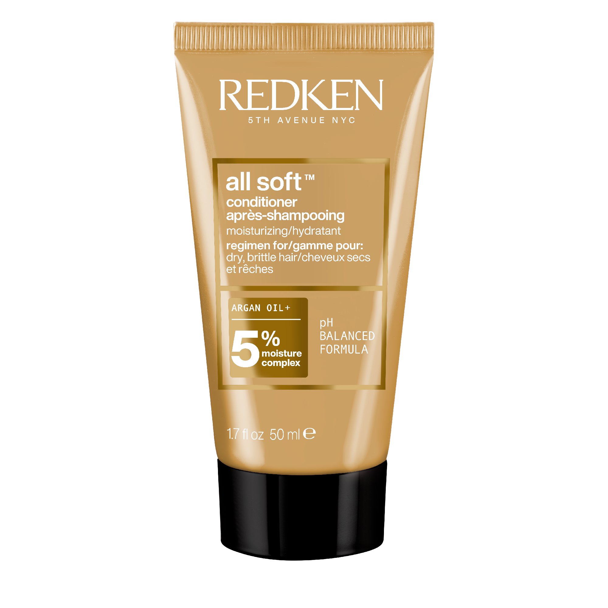 Redken Zjemňujúci kondicionér pre suché a krehké vlasy All Soft 50 ml