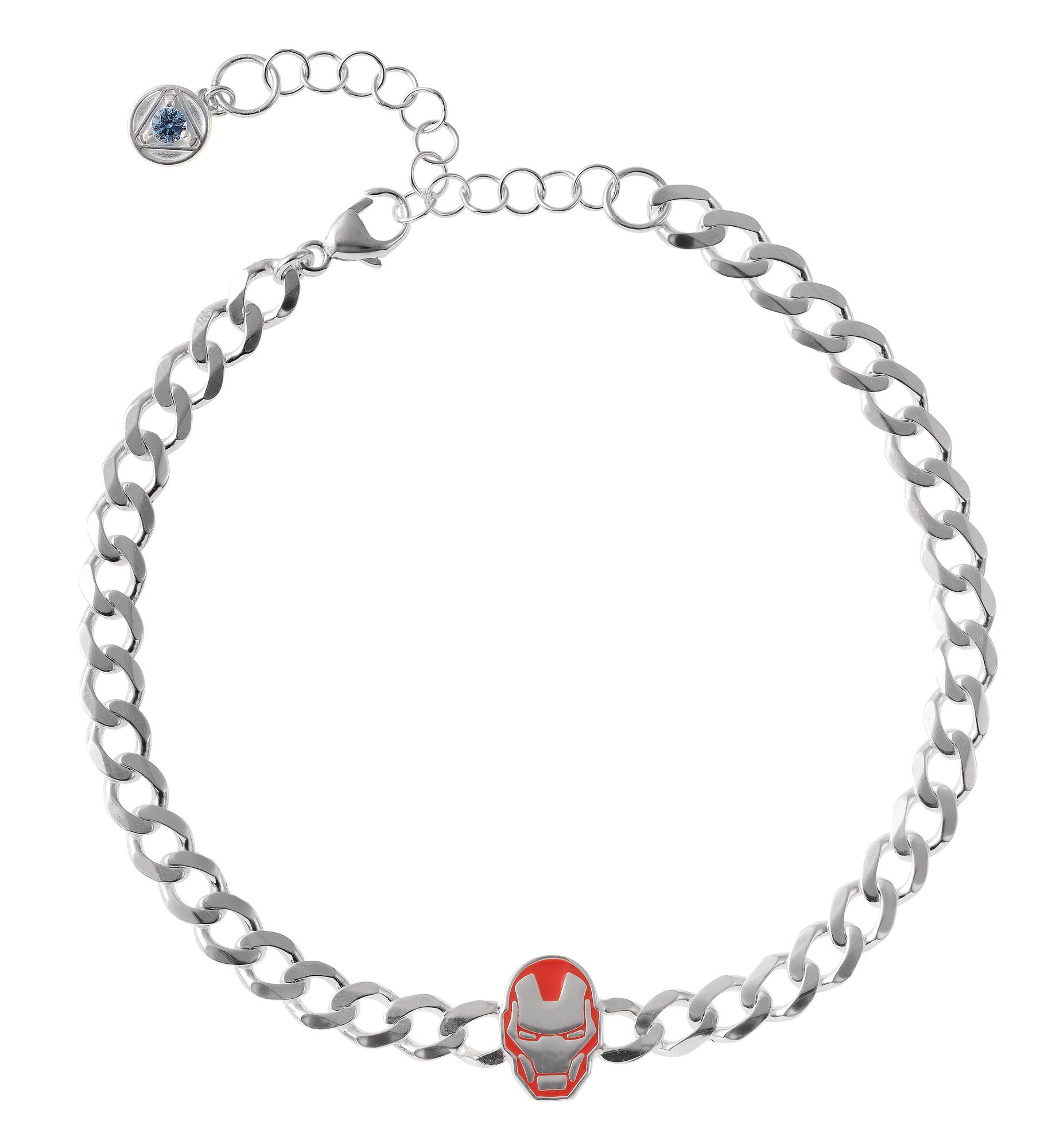 Strieborný náramok Iron Man Marvel BS00084SRRQL-7-XS