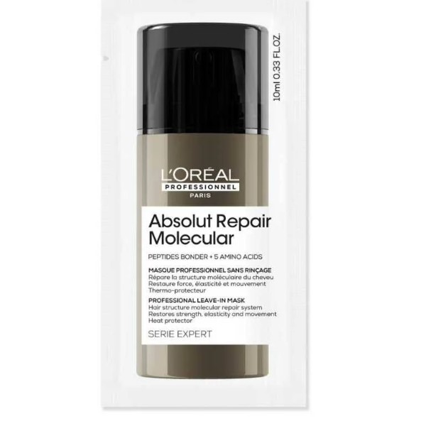 L'Oréal Professionnel Bezoplachová maska pro poškozené vlasy Absolut Repair Molecular 10 ml