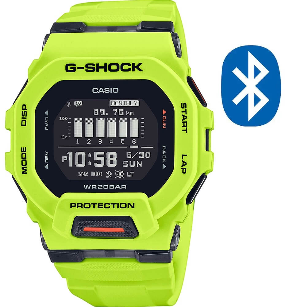 時計 CASIO G-SHOCK G-SQUAD GBD-200-1 GBD-200-1JF | CASIO