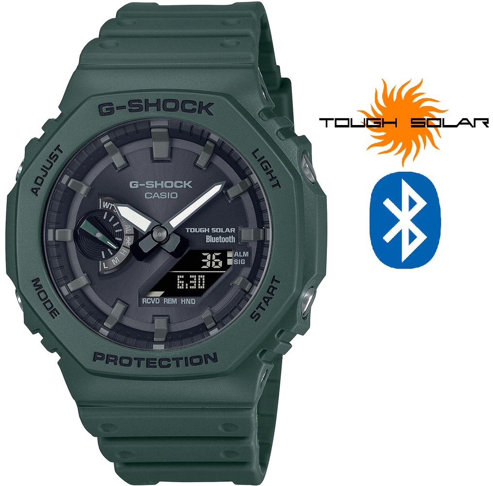 G-Shock Original Carbon Core Guard Bluetooth Solar GA-B2100