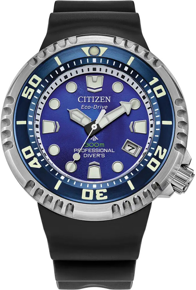 Promaster 300 Promaster Professional Diver 300 Eco-Drive Unite With Blue Limited ...