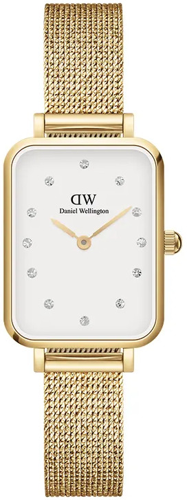 Daniel Wellington 腕時計 Quadro Lumine Pressed 26 DW00100599 Quadro 20X26 Pressed Evergold Lumine DW00100599 | Hodinky.cz