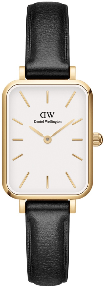 Daniel Wellington 腕時計 Quadro Pressed Sheffi 26 DW00100559 Quadro - Women's square watch with leather strap | DW