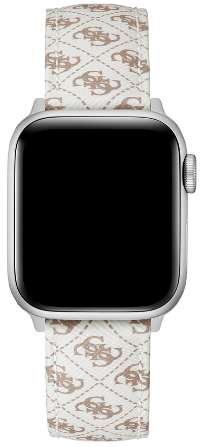 2. JAKOST - Kožený řemínek pro Apple Watch (38 - 41 mm) - White CS2009S1