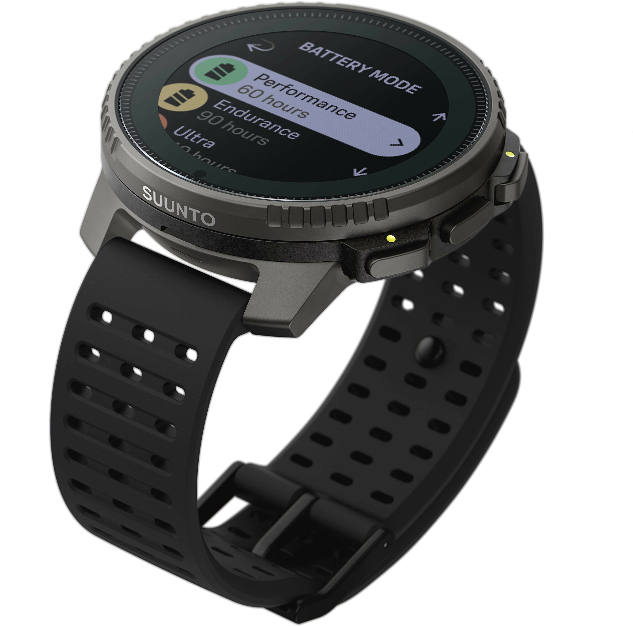Montre Suunto Vertical Solar Titanium Noir + Bracelet Titane + Chargeur