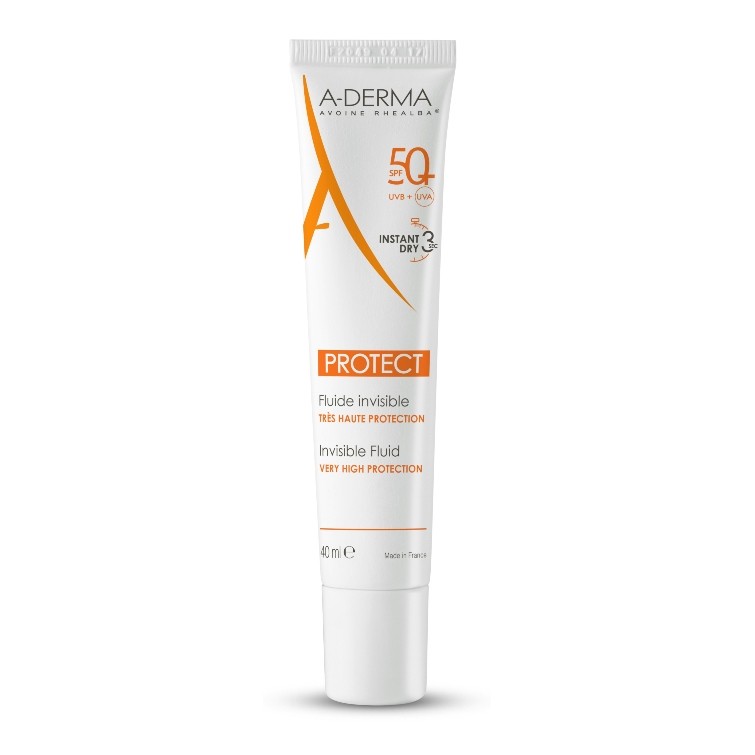 Ochranný fluid pro smíšenou až mastnou pleť SPF50+ Protect (Invisible Fluid) 40 ml
