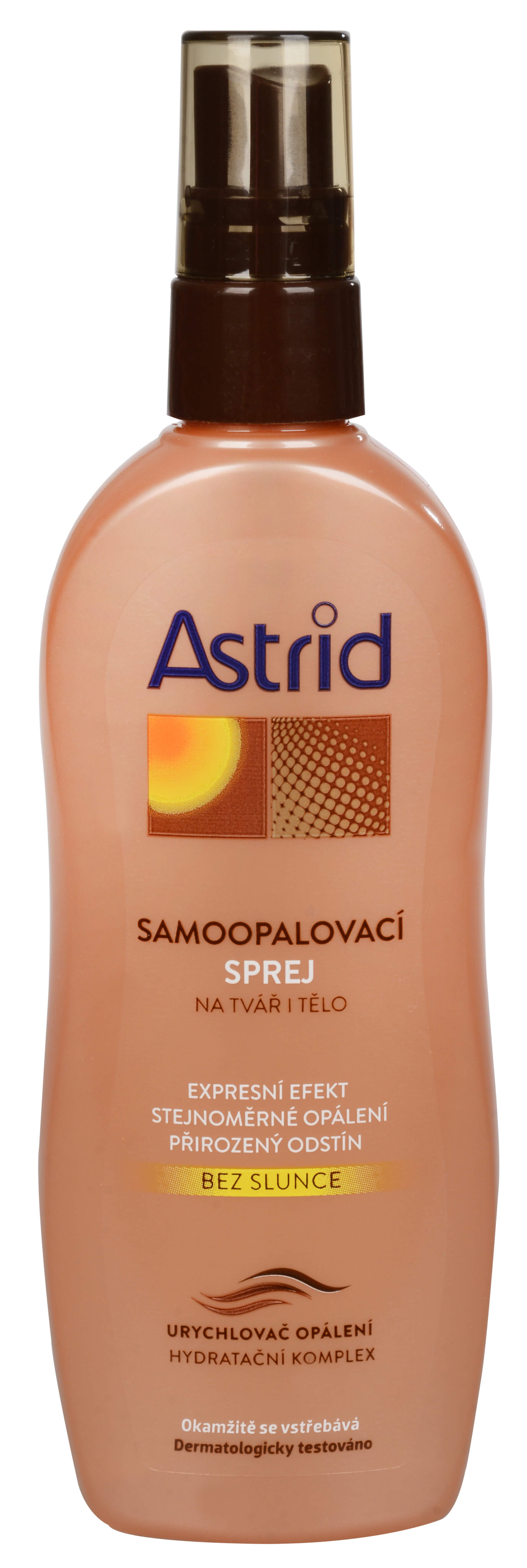Samoopalovací sprej na tvář a tělo 150 ml