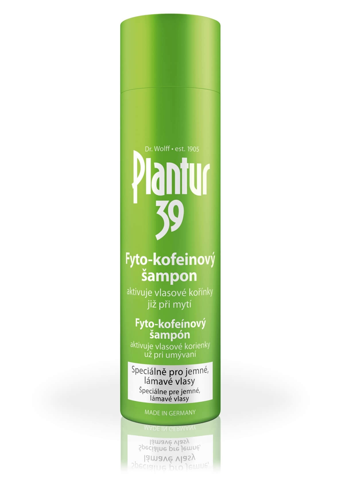 Fyto-kofeinový šampon pro jemné a lámavé vlasy