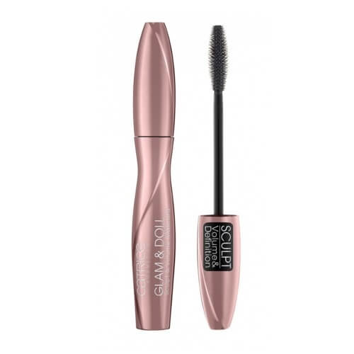 Řasenka pro objem a natočení řas Glam & Doll (Sculpt & Volume Mascara) 9,5 ml