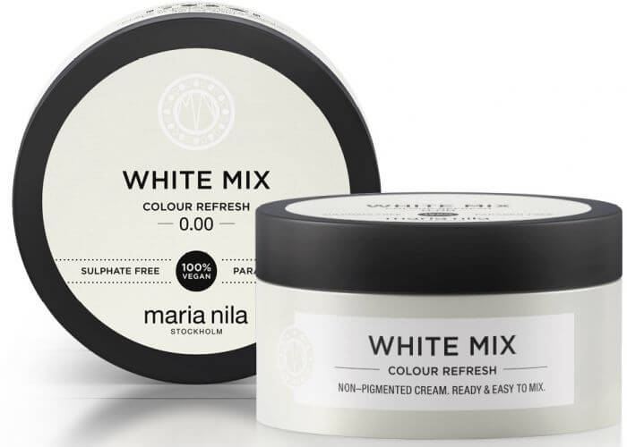 Vyživující maska bez barevných pigmentů k dotvoření pastelových odstínů White (Colour Refresh Mask)