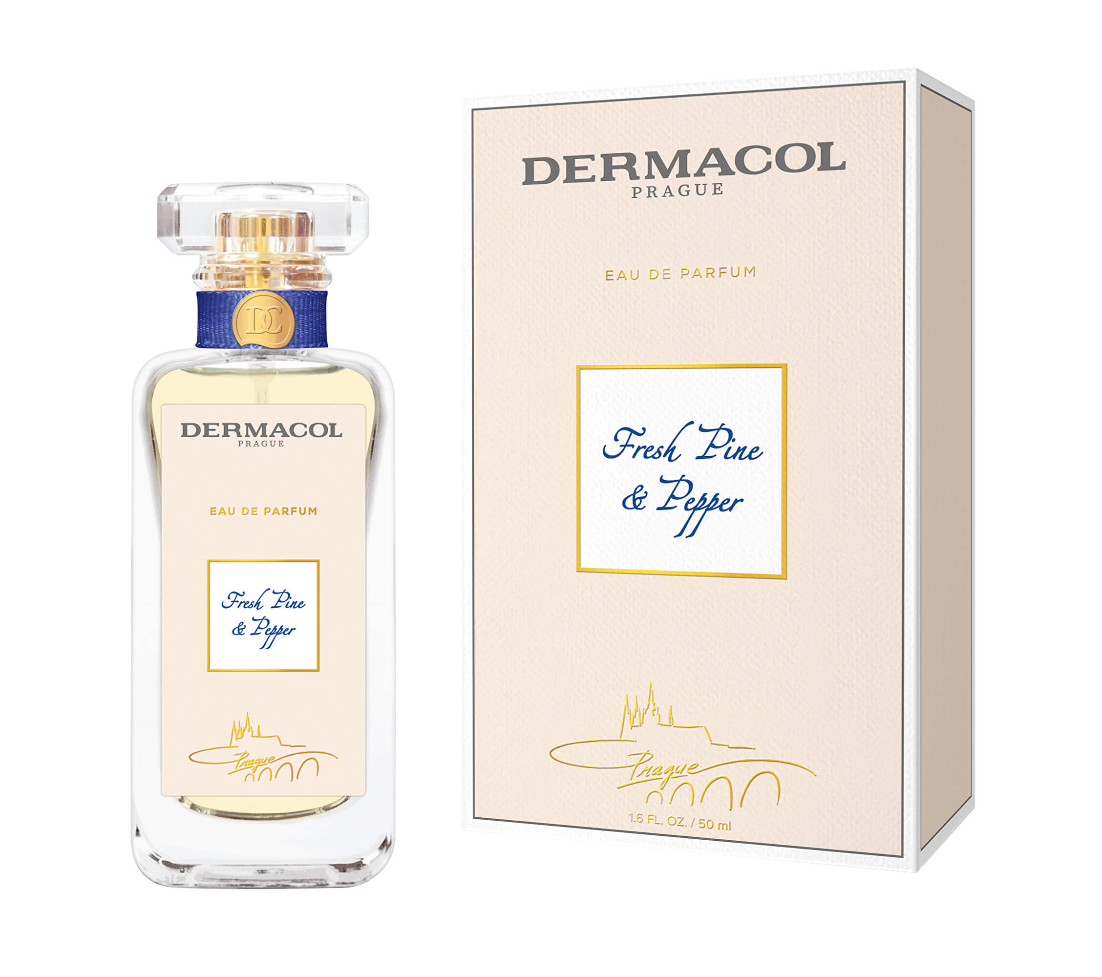 Parfémovaná voda pro muže s vůní borovice a růžového pepře Fresh Pine and Pepper EDP 50 ml