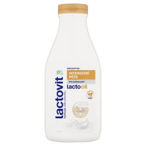 Sprchový gel s mandlovým olejem Intenzivní péče Lactooil (Shower Gel) 500 ml