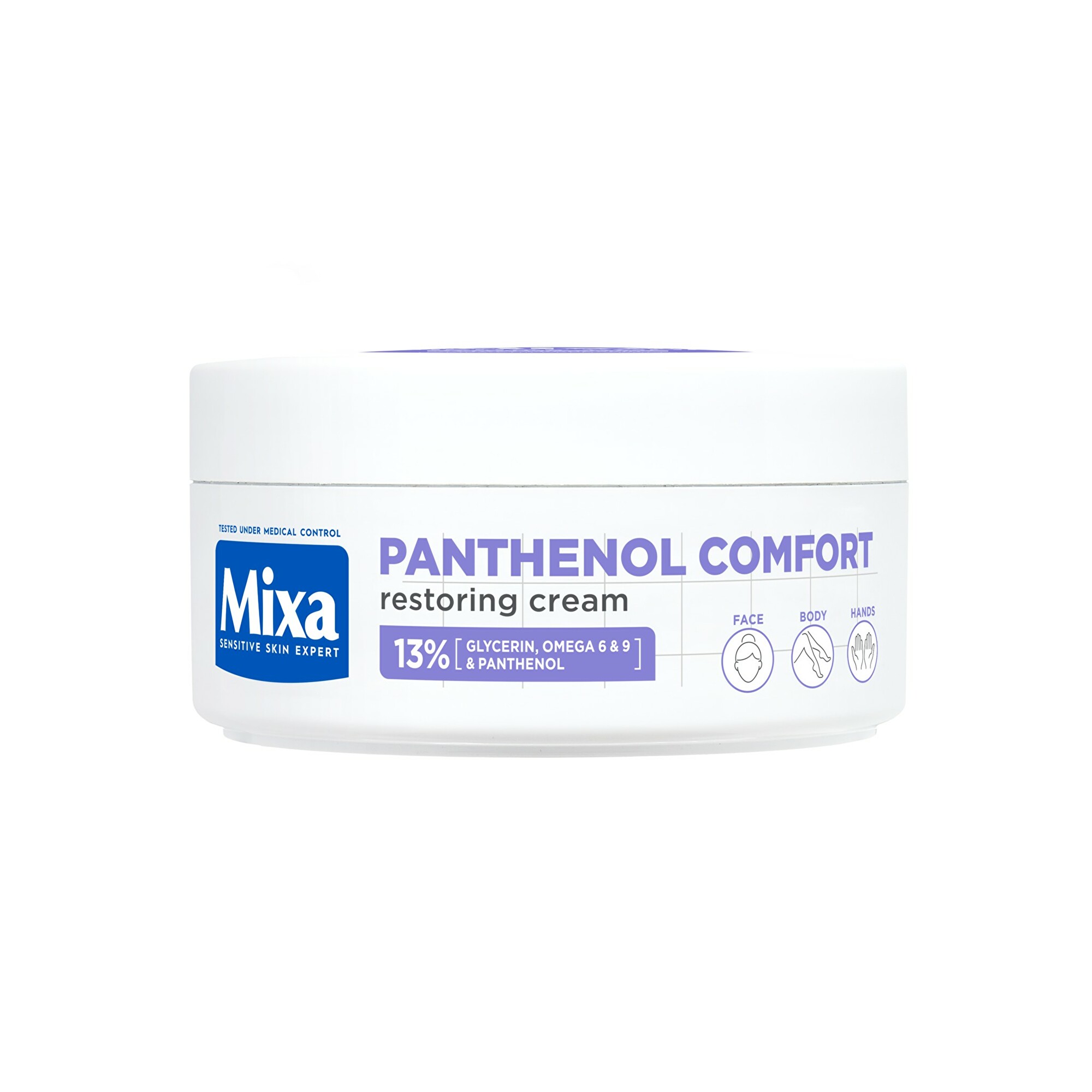 Obnovující tělová péče pro pokožku se sklonem k atopii Panthenol Comfort (Restoring Cream) 150 ml