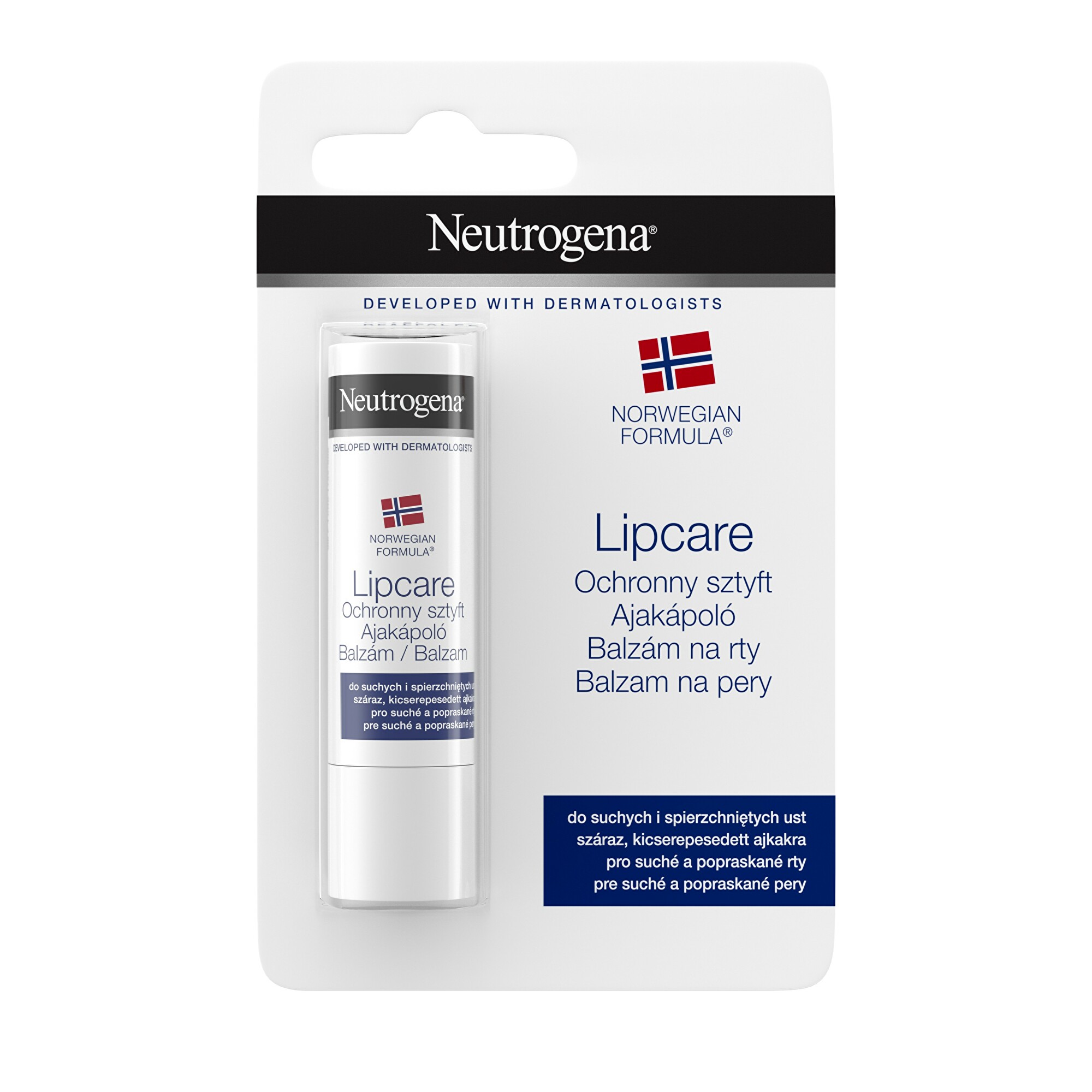 Balzám na rty SPF 4 v blistru (Lippen) 4,8 g