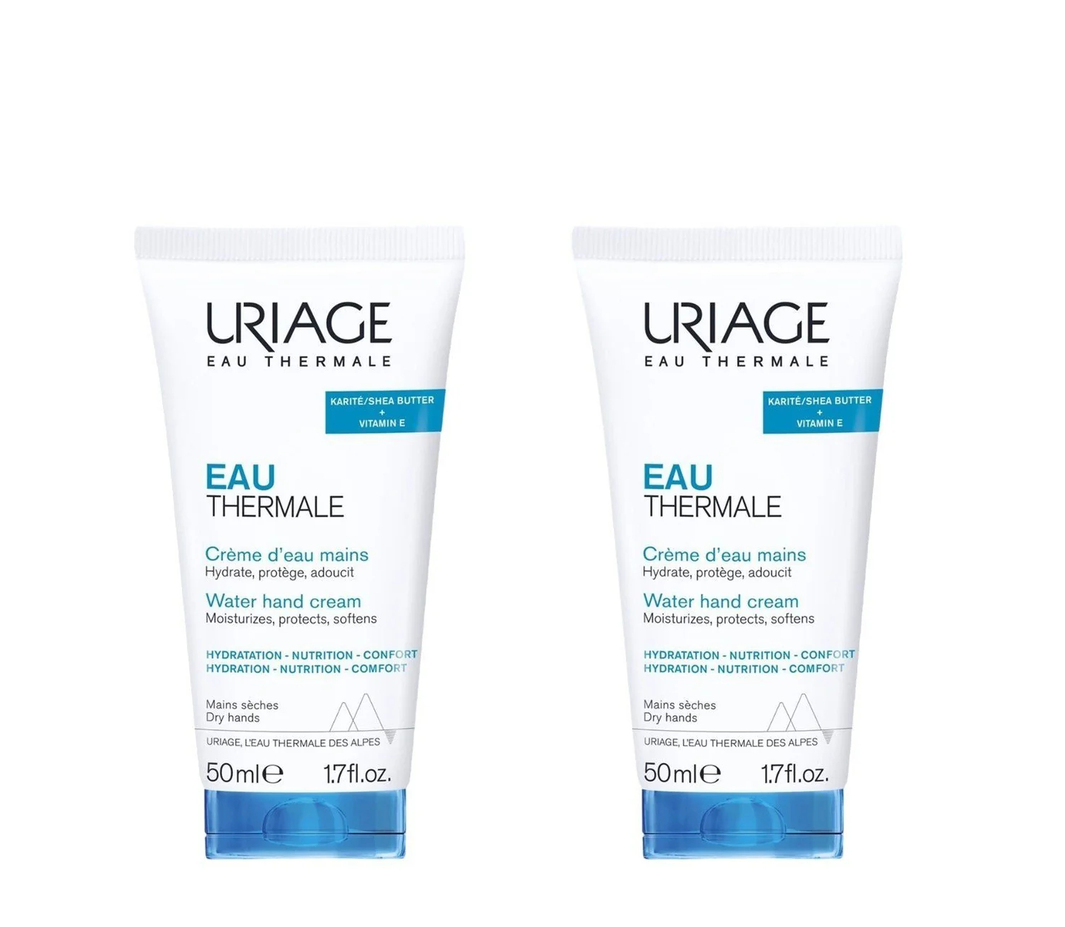 Sada krémů na suché a popraskané ruce Eau Thermale (Water Hand Cream Set) 2 x 50 ml