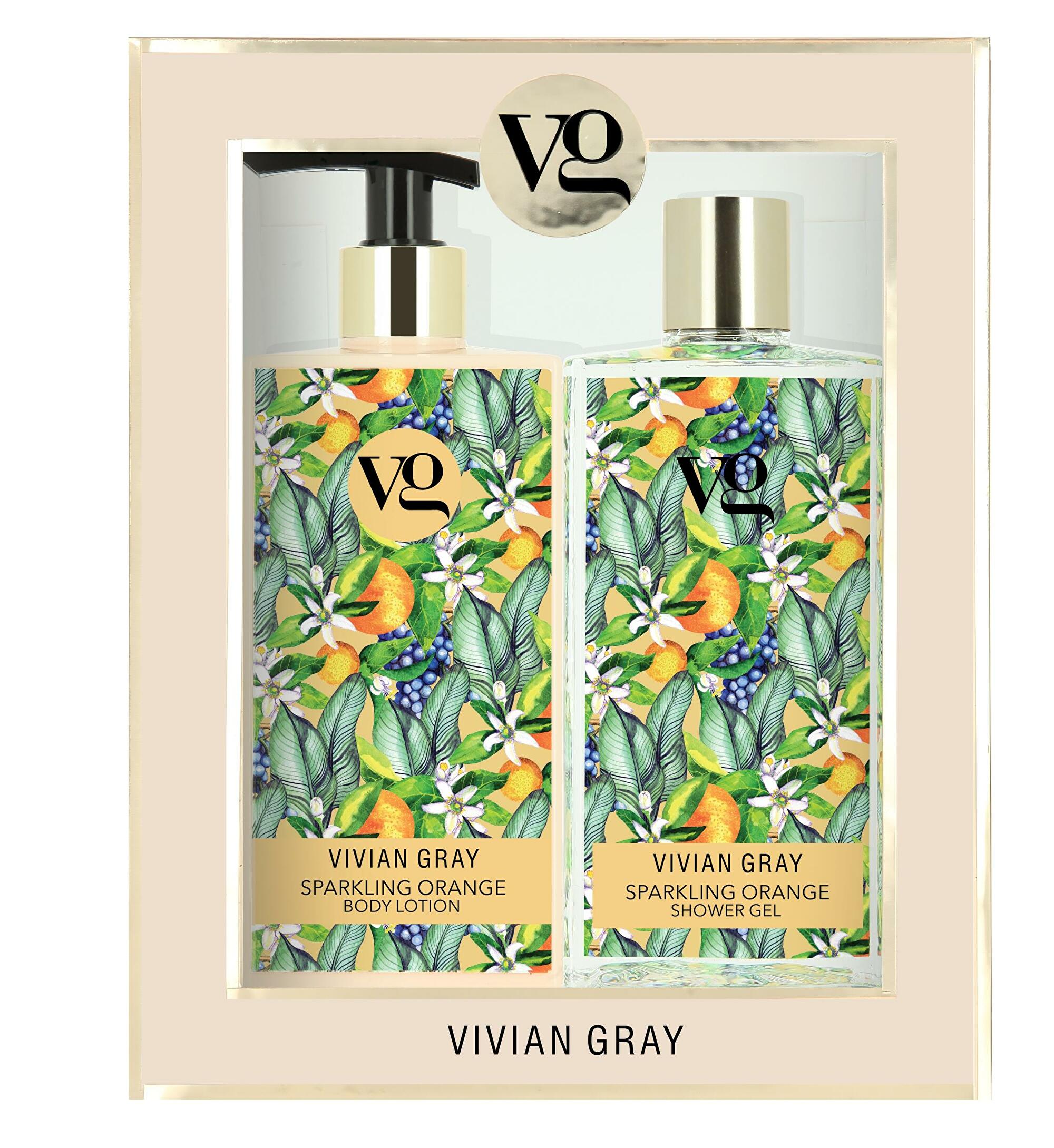 Set cosmetic Sparkling Orange (Shower Gel & Body Lotion