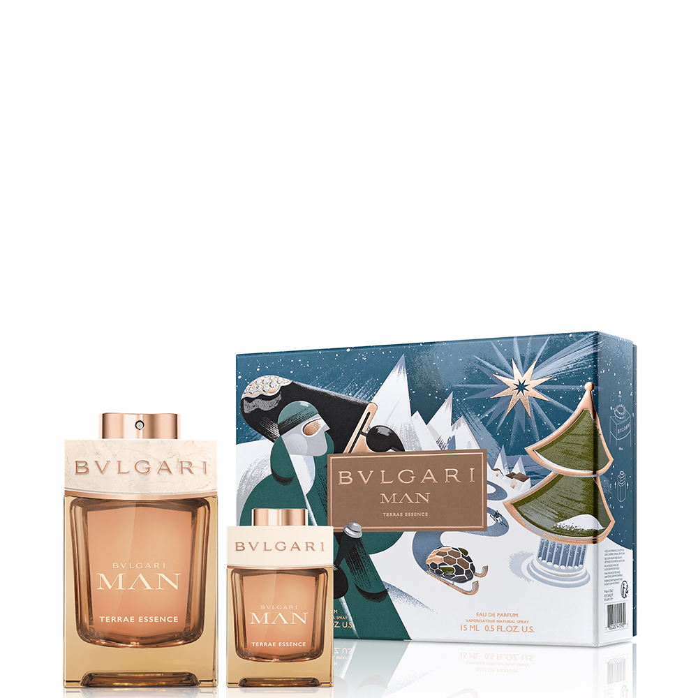 BVLGARI MAN TERRE ESSENCE 100ml & 15ml 100ml Bulgari Man Terrae