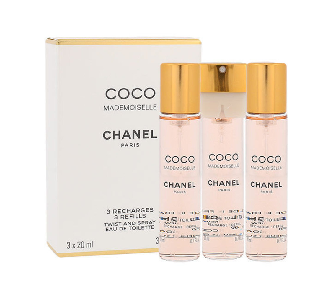 Coco Mademoiselle - EDT náplň (3 x 20 ml)