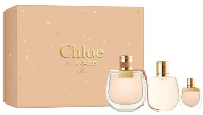Nomade Christmas Edition - EDP 75 ml + tělové mléko 100 ml + EDP 5 ml