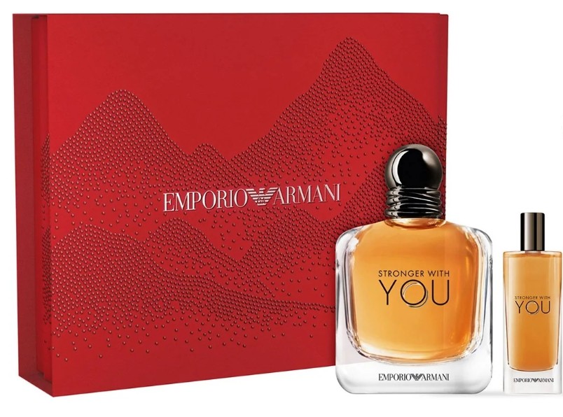2. JAKOST - Emporio Armani Stronger With You - EDT 30 ml + EDP 15 ml
