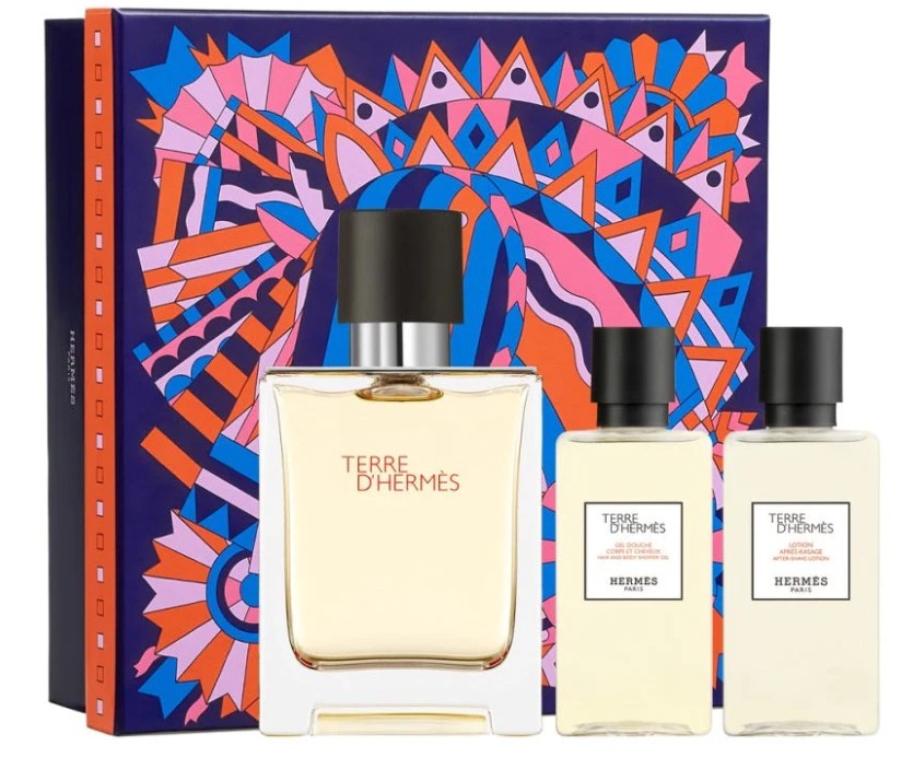 Terre D´ Hermes - EDT 50 ml + sprchový gel 40 ml + voda po holení 40 ml