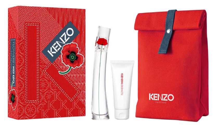 Flower By Kenzo - EDP 50 ml + tělové mléko 75 ml + pouzdro