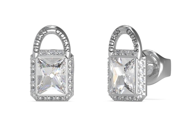 Pendientes Guess JUBE02136JWRHT-U Life in 4G, Argent