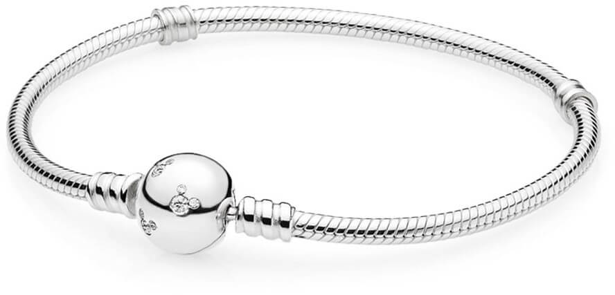 Stříbrný náramek Disney Mickey Mouse 590731CZ